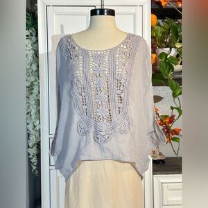 NWT Medium Altered State Vintage Blouse Indie Boho Loose Flowy